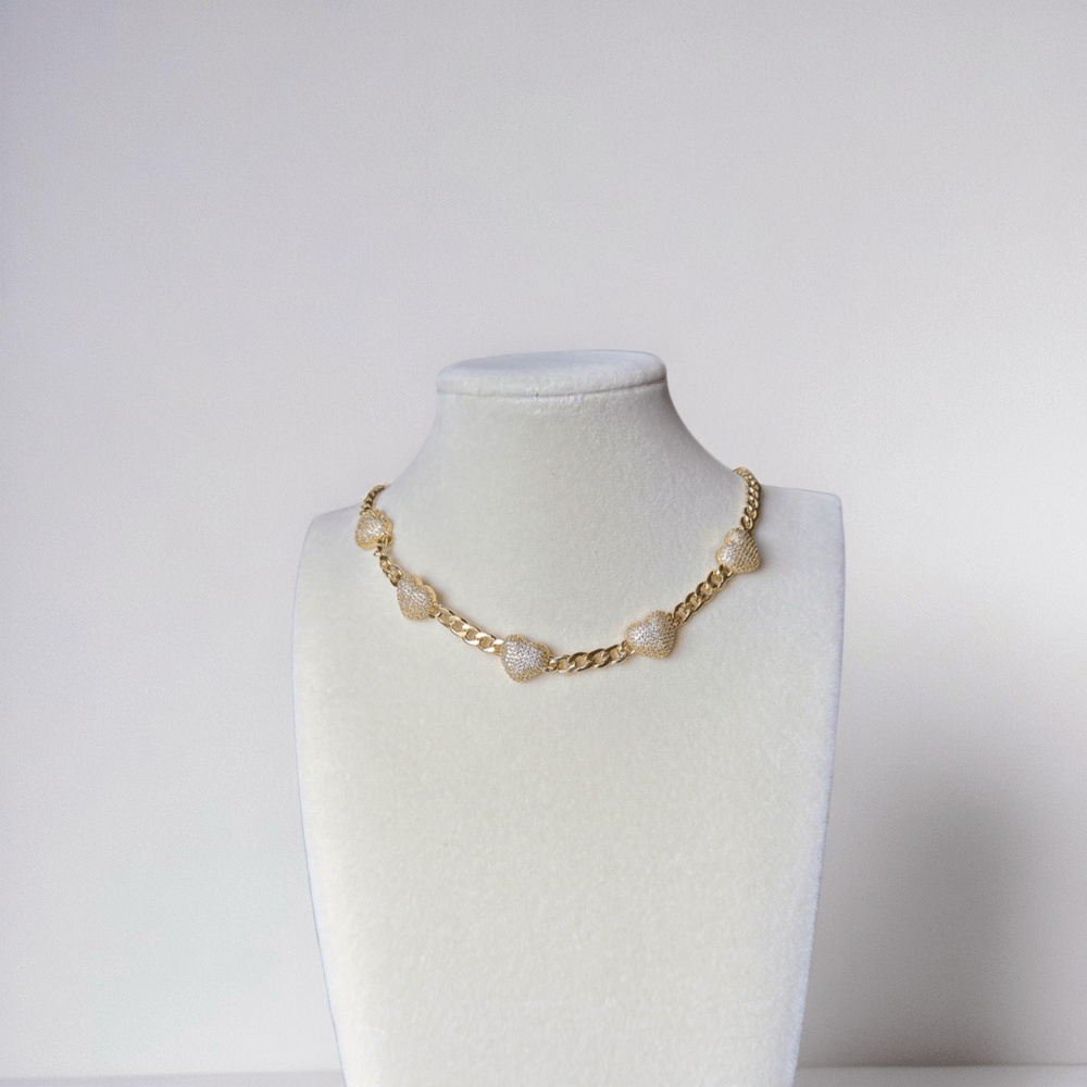Amorette Necklace - 24K gold-plated
