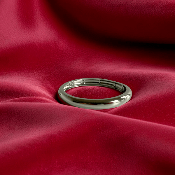 Minimalist Essence - Rhodium Plated Bracelet