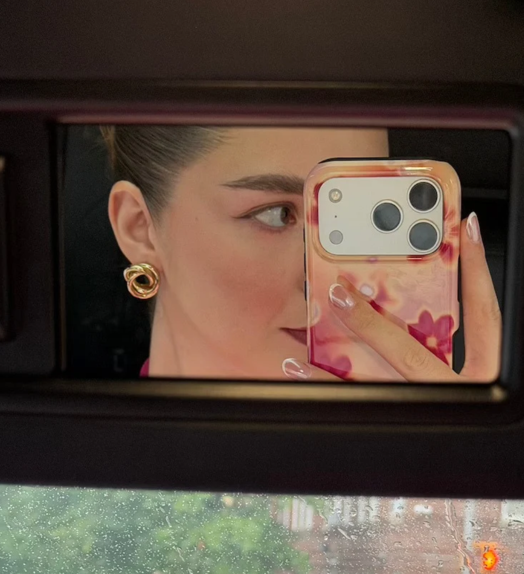 Golden Knot Statement Earrings